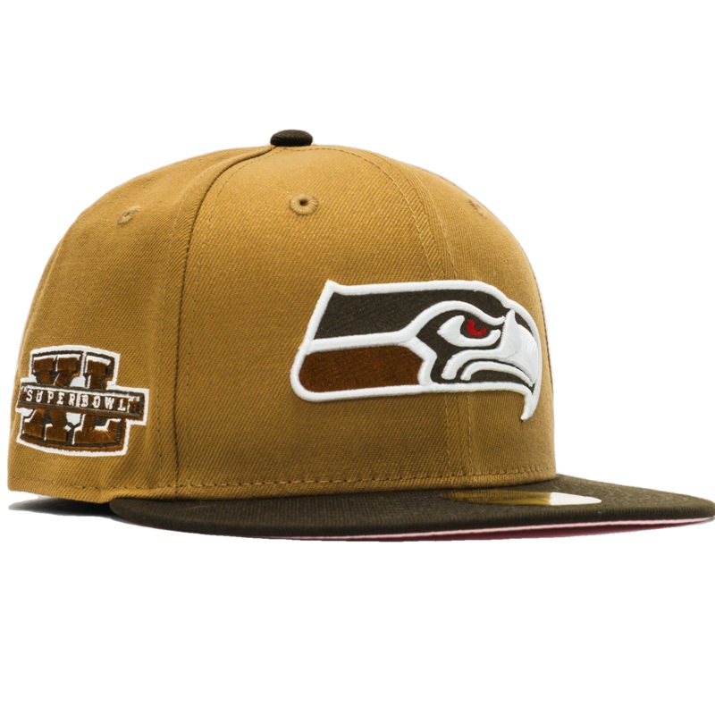 New Era x YCMC Seattle Seahawks Bronze Mist 59FIFTY Fitted Hat