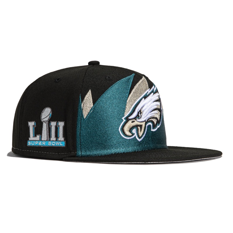 New Era Philadelphia Eagles SharkTooth 2018 Super Bowl 59FIFTY Fitted Hat