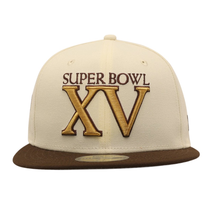 New Era Las Vegas Raiders ‘1981 Super Bowl’ Chrome White 2023 59FIFTY Fitted Hat