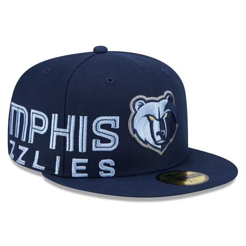 New Era Memphis Grizzlies Side Arch Jumbo 59FIFTY Fitted Hat