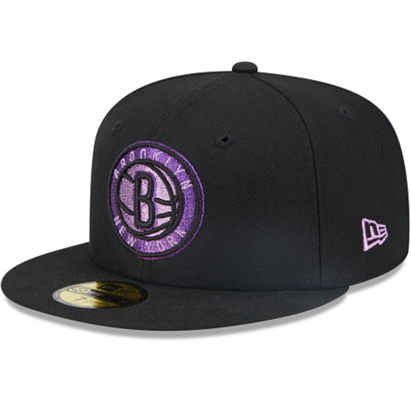 New Era Brooklyn Nets Metallic Pop 2023 59FIFTY Fitted Hat