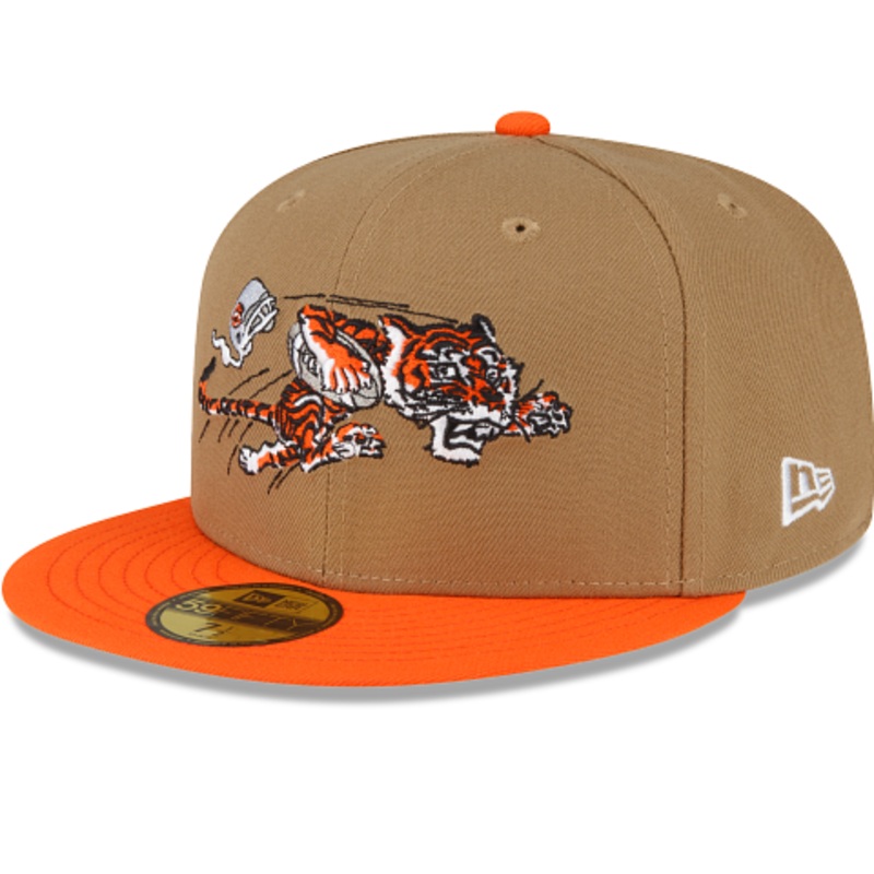New Era Cincinnati Bengals Throwback 2023 59FIFTY Fitted Hat