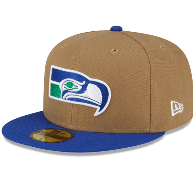 New Era Seattle Seahawks Throwback 2023 59FIFTY Fitted Hat