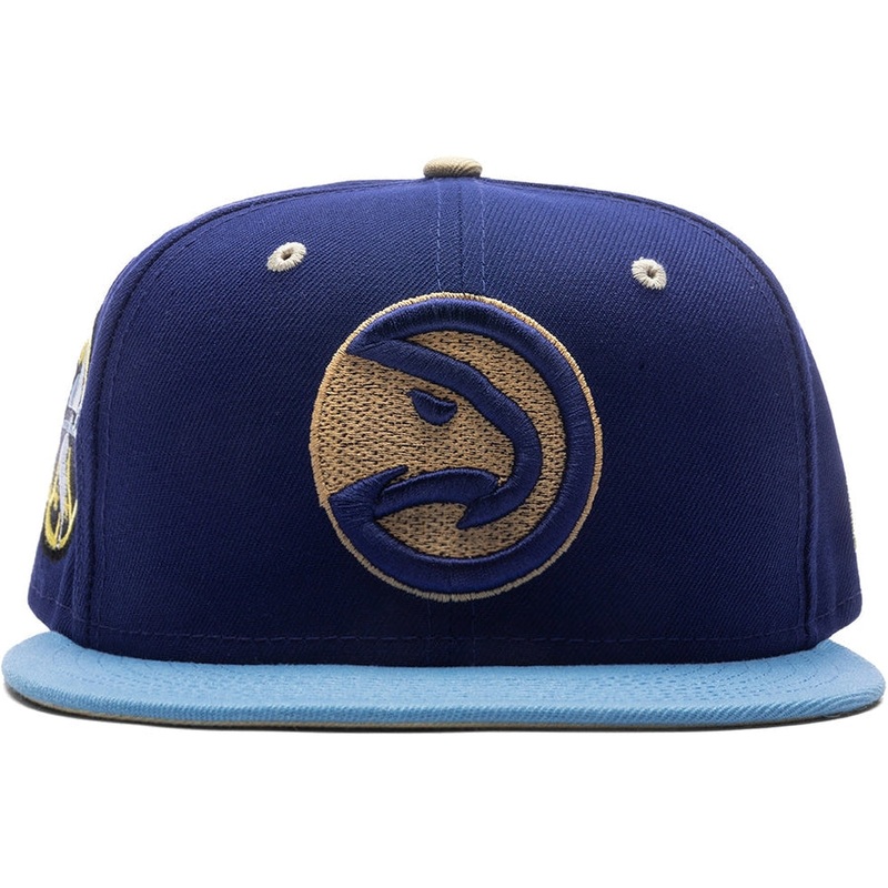 New Era x Feature Atlanta Hawks Navy/Sky/Tan 2023 59FIFTY Fitted Hat