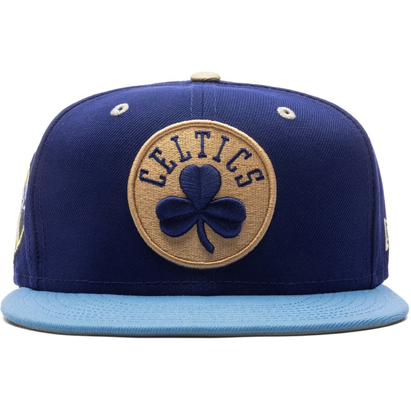 New Era x Feature Boston Celtics Navy/Sky/Tan 2023 59FIFTY Fitted Hat