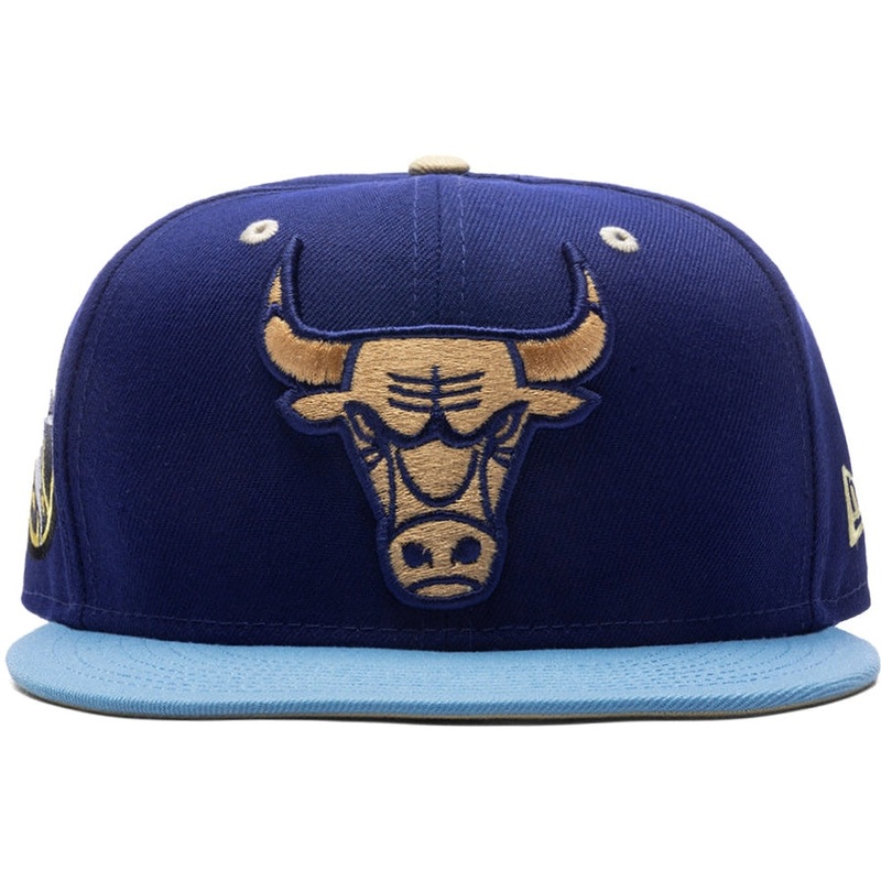New Era x Feature Chicago Bulls Navy/Sky/Tan 2023 59FIFTY Fitted Hat