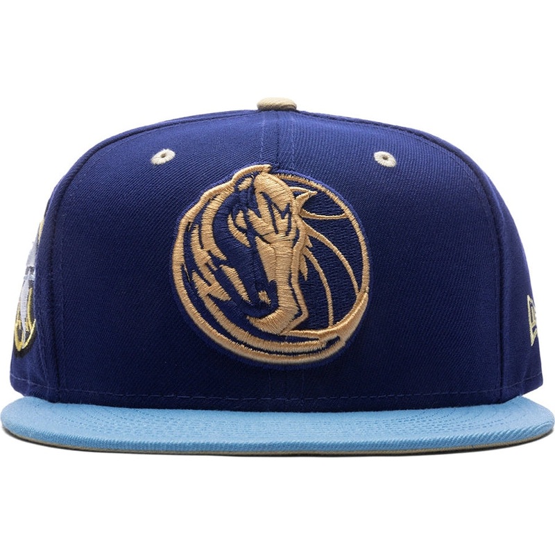 New Era x Feature Dallas Mavericks Navy/Sky/Tan 2023 59FIFTY Fitted Hat