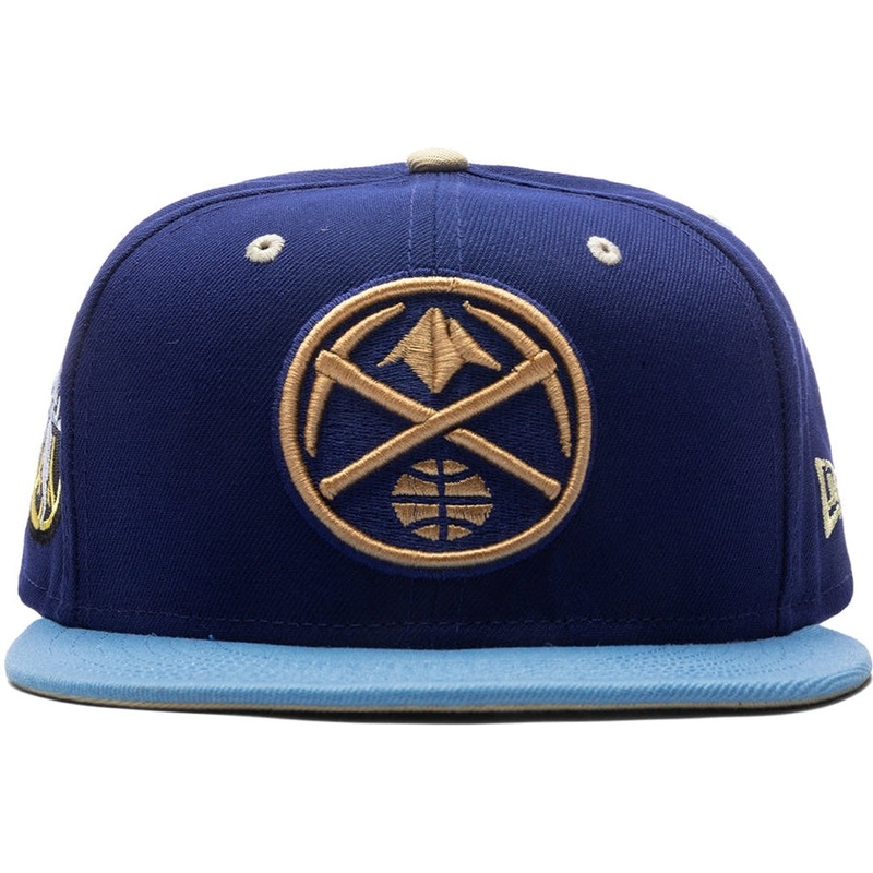 New Era x Feature Denver Nuggets Navy/Sky/Tan 2023 59FIFTY Fitted Hat