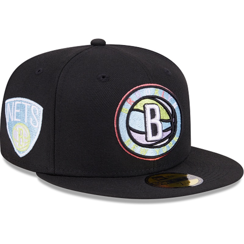 New Era Brooklyn Nets Colorpack Black 2023 59FIFTY Fitted Hat