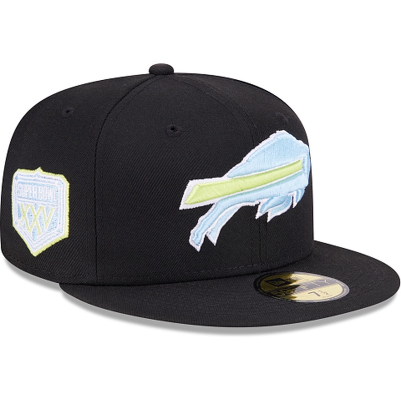 New Era Buffalo Bills Colorpack Black 2023 59FIFTY Fitted Hat