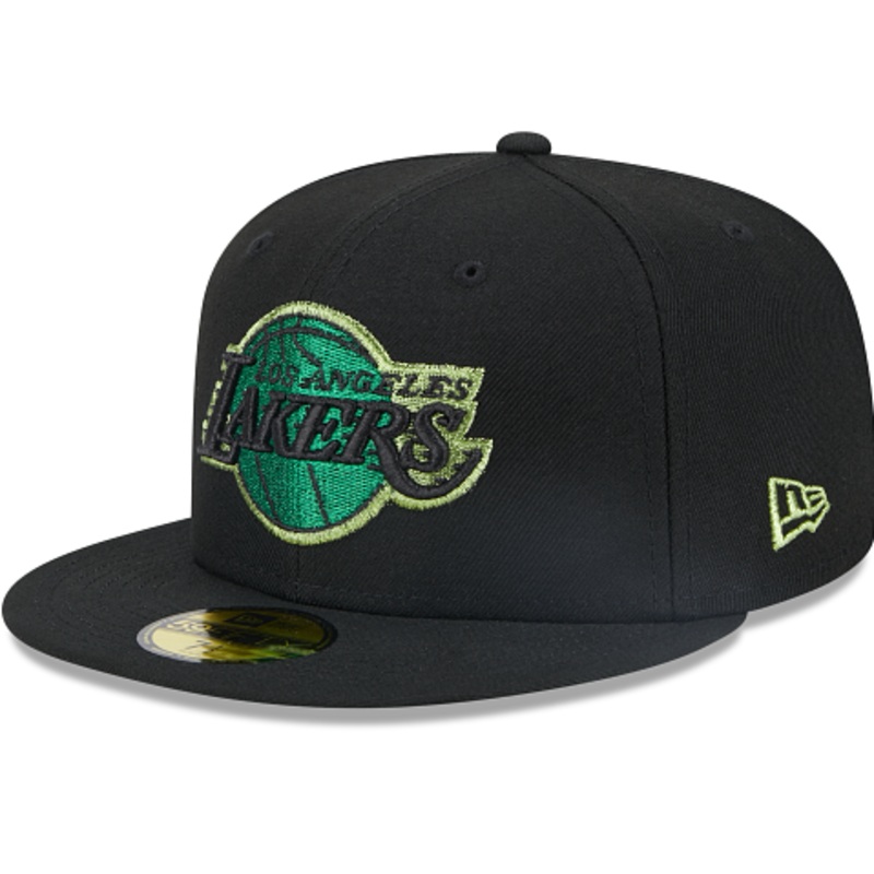 New Era Los Angeles Lakers Metallic Pop 2023 59FIFTY Fitted Hat