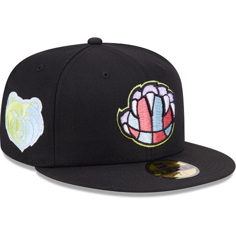 New Era Memphis Grizzlies Colorpack Black 2023 59FIFTY Fitted Hat
