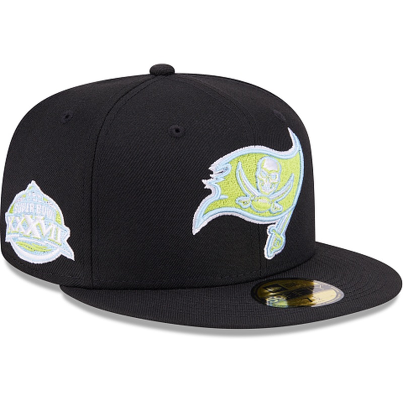 New Era Tampa Bay Buccaneers Colorpack Black 2023 59FIFTY Fitted Hat