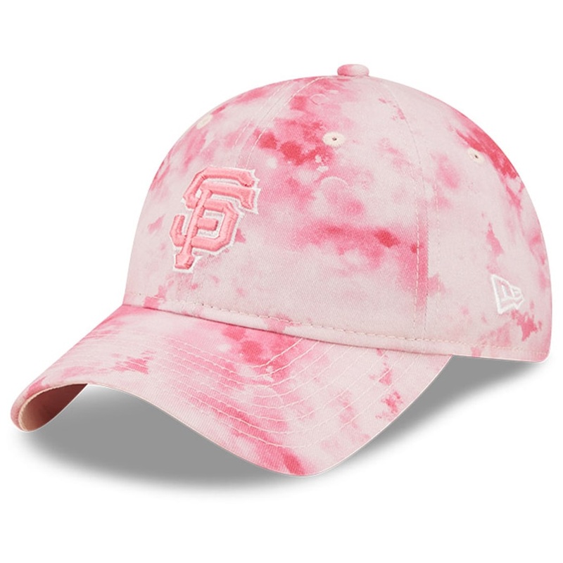 (Women) San Francisco Giants New Era MLB 9TWENTY 920 Adjustable Cap Hat Pink/White Crown/Visor Pink/White Logo (2022 Mother’s Day)