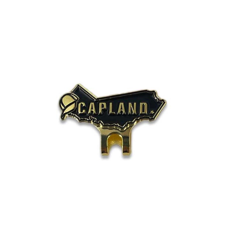 Hat Brim Clip/Blip Black/Gold