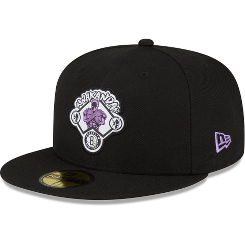 New Era Marvel X Brooklyn Nets Alt 2023 59FIFTY Fitted Hat