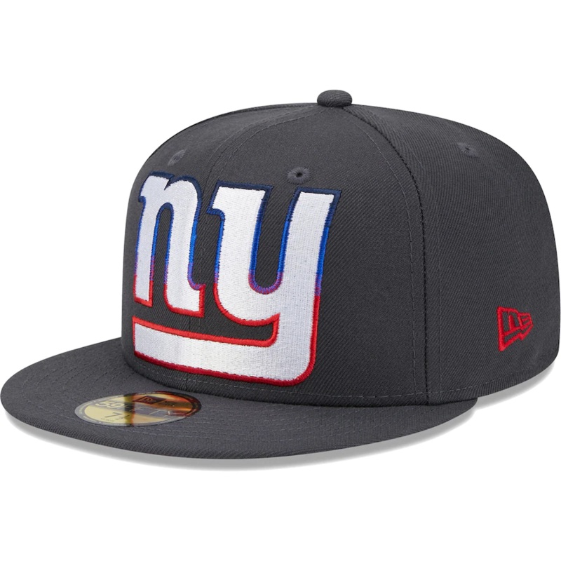 New Era New York Giants Graphite Color Dim 59FIFTY Fitted Hat