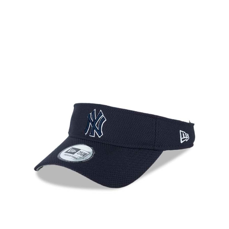 New York Yankees New Era MLB Adjustable Visor Navy Crown/Visor Navy/White Logo (2022 Batting Practice)