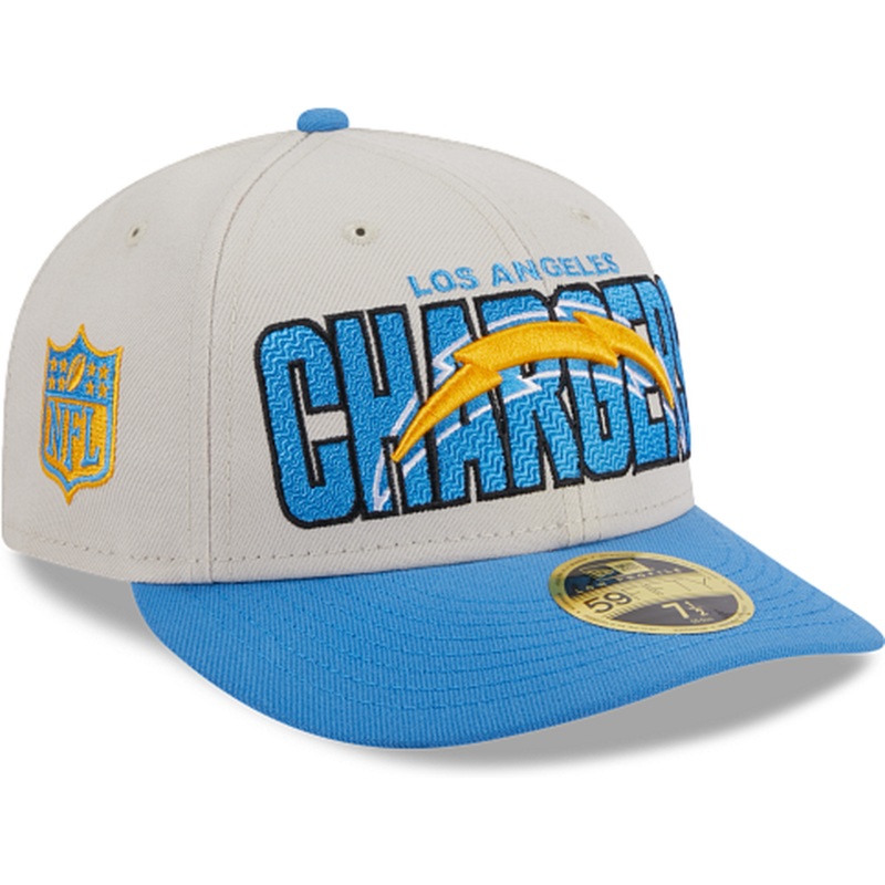 New Era Los Angeles Chargers NFL Draft 2023 Low Profile 59FIFTY Fitted Hat