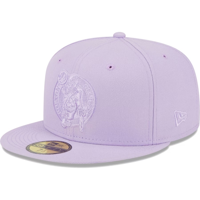 New Era Boston Celtics Lavender 59FIFTY Fitted Hat