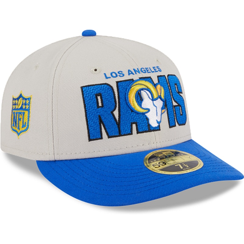 New Era Los Angeles Rams NFL Draft 2023 Low Profile 59FIFTY Fitted Hat