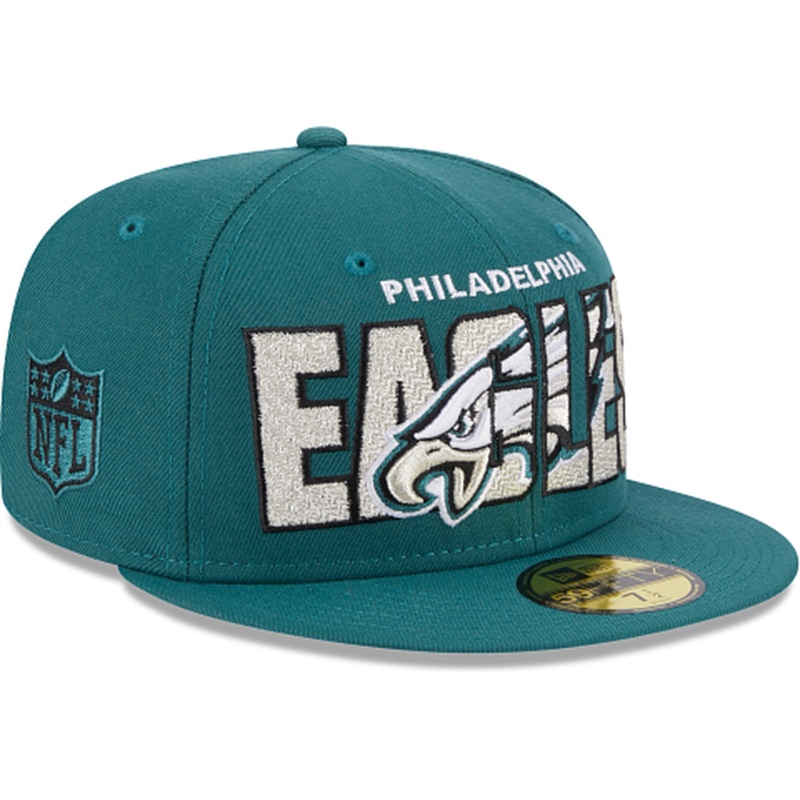 New Era Philadelphia Eagles NFL Draft 2023 Alt 59FIFTY Fitted Hat