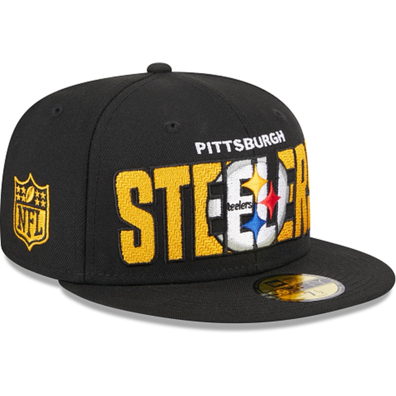 New Era Pittsburgh Steelers NFL Draft 2023 Alt 59FIFTY Fitted Hat