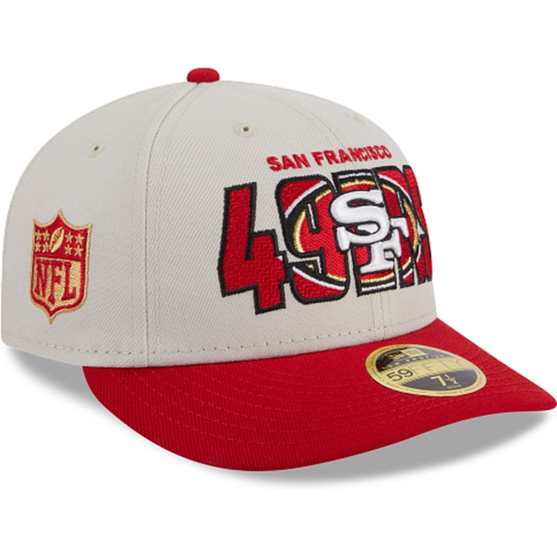 New Era San Francisco 49ers NFL Draft 2023 Low Profile 59FIFTY Fitted Hat