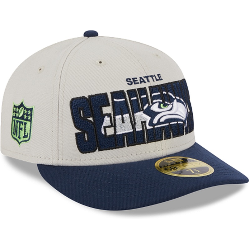 New Era Seattle Seahawks NFL Draft 2023 Low Profile 59FIFTY Fitted Hat