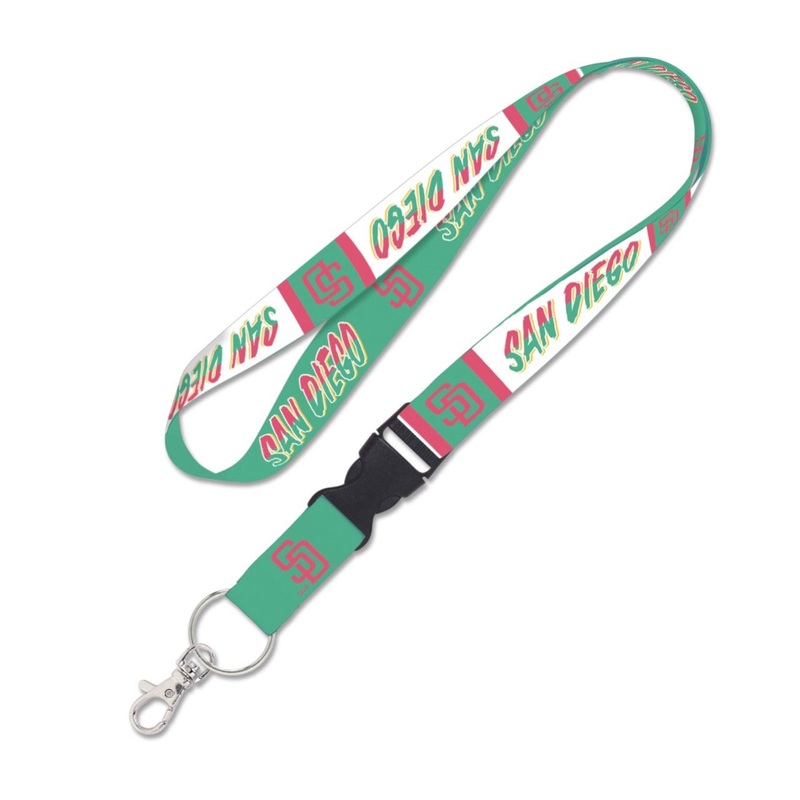 San Diego Padres WinCraft MLB City Connect Lanyard with Detachable Buckle