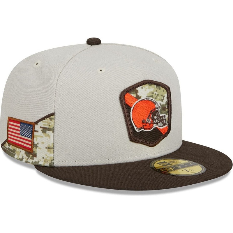 New Era Cleveland Browns 2023 Salute to Service 59FIFTY Fitted Hat