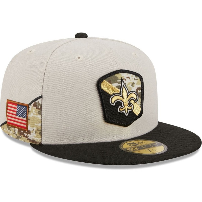 New Era New Orleans Saints 2023 Salute to Service 59FIFTY Fitted Hat
