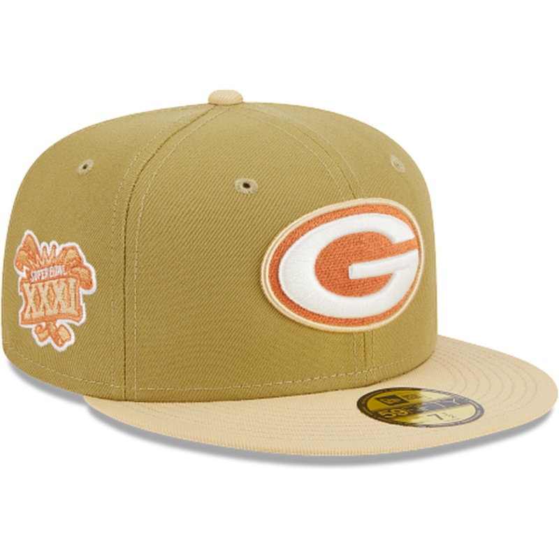 New Era x REPREVE Green Bay Packers Earth Day 2023 59FIFTY Fitted Hat