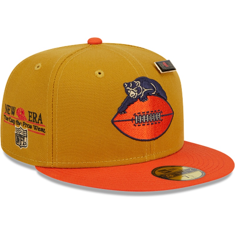 New Era Chicago Bears Bronze ’59FIFTY Day’ 2023 59FIFTY Fitted Hat