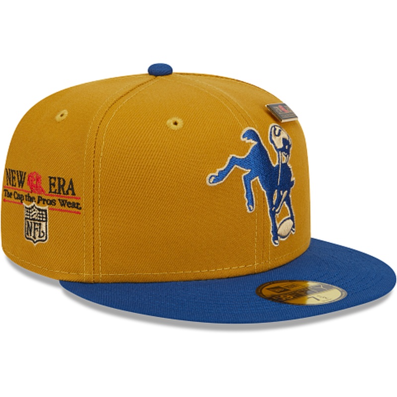 New Era Indianapolis Colts Bronze ’59FIFTY Day’ 2023 59FIFTY Fitted Hat