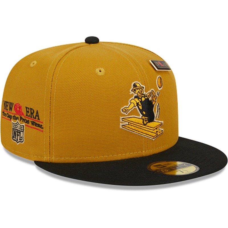 New Era Pittsburgh Steelers Bronze ’59FIFTY Day’ 2023 59FIFTY Fitted Hat
