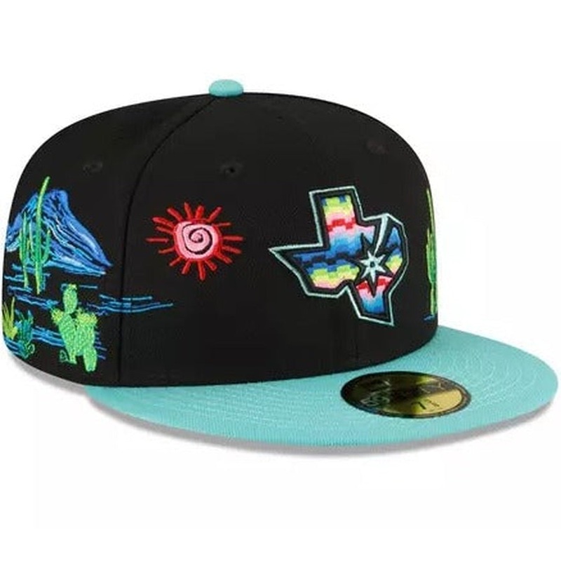 New Era San Antonio Spurs ‘Neon Desert’ Serape Undervisor 59FIFTY Fitted Hat
