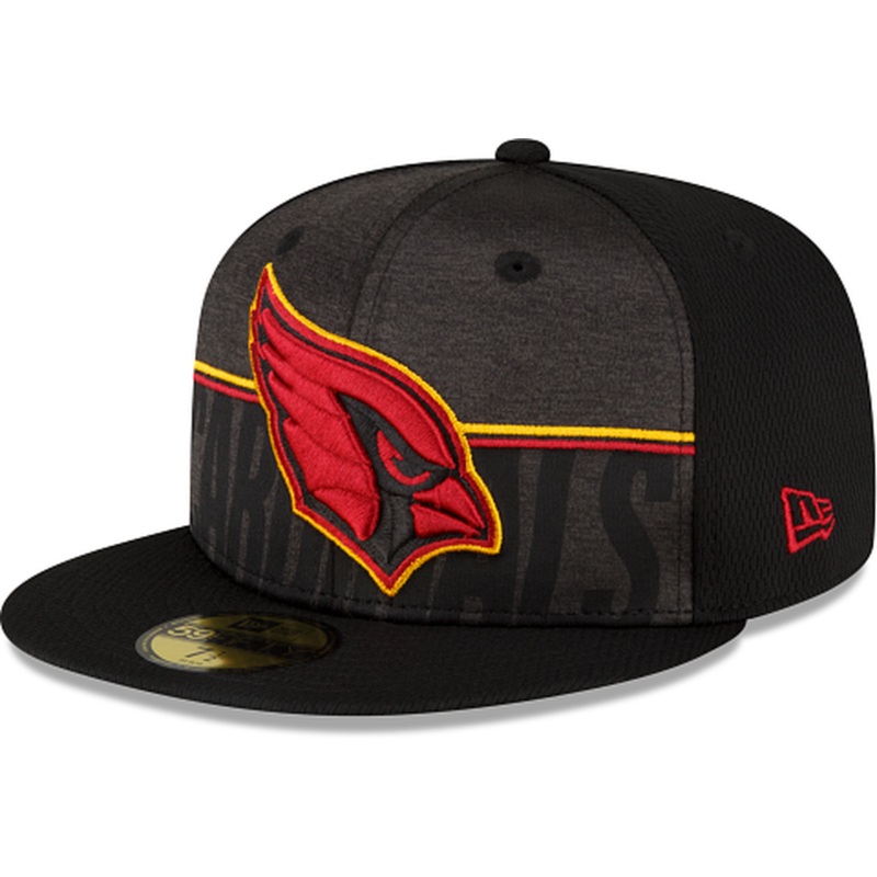 New Era Arizona Cardinals 2023 Training Black 59FIFTY Fitted Hat