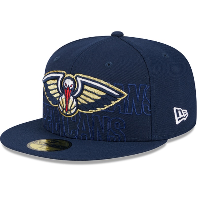 New Era New Orleans Pelicans NBA Authentics 2023 Draft 59FIFTY Fitted Hat