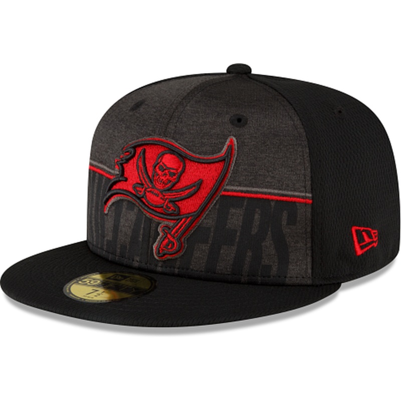 New Era Tampa Bay Buccaneers 2023 Training Black 59FIFTY Fitted Hat