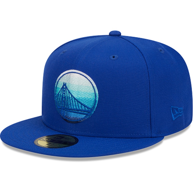 New Era Golden State Warriors Metallic Gradient 2023 59FIFTY Fitted Hat