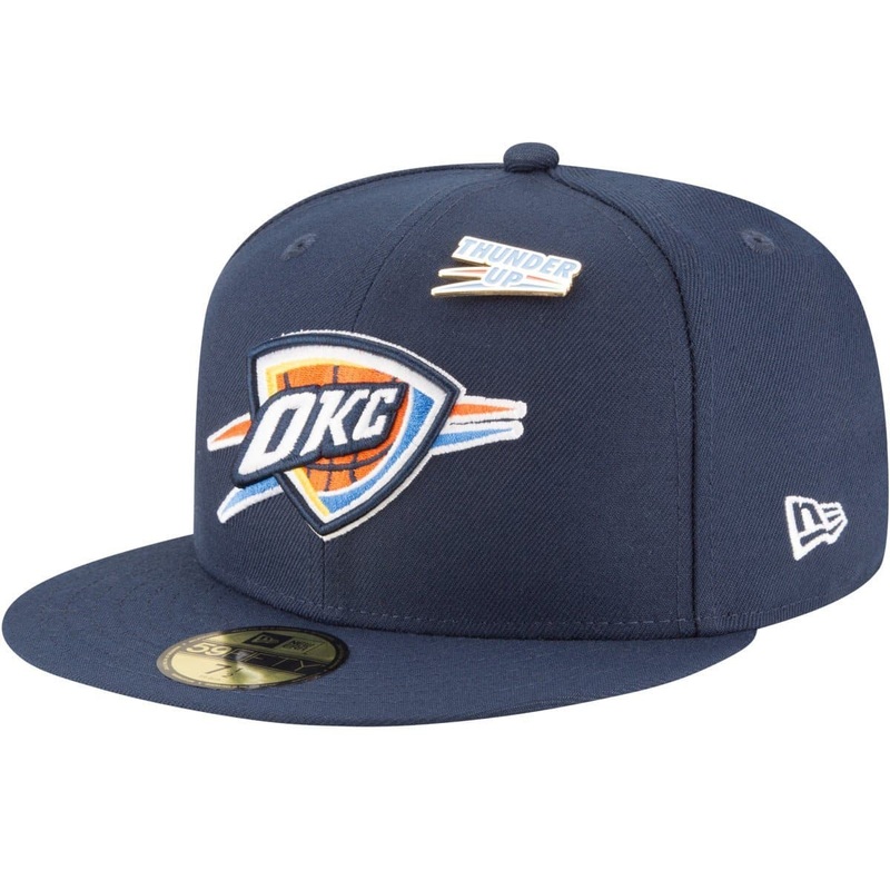 New Era Oklahoma City Thunder 2018 NBA Draft Cap 59Fifty Fitted Hat – Navy