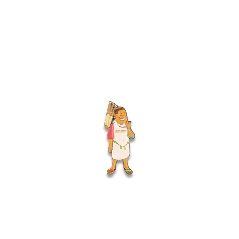 San Diego City Connect Color Thinking Friar Lapel Pin