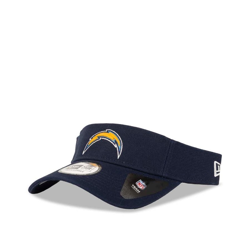 Los Angeles Chargers New Era NFL Visor Navy Blue Team Color logo