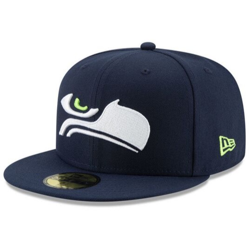 New Era Seattle Seahawks Logo Elements 59Fifty Fitted Hat
