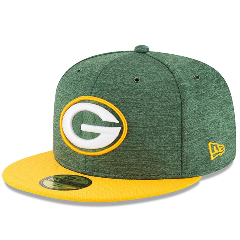 New Era Green Bay Packers Sideline Home On Field 59fifty Fitted Hat