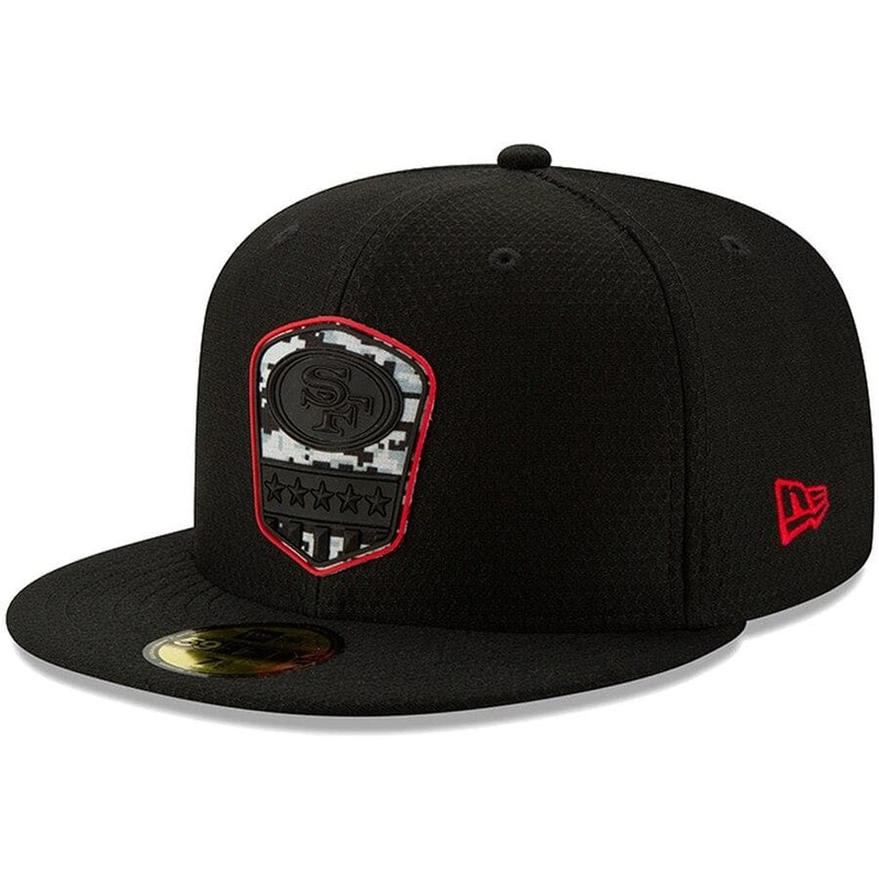 New Era San Francisco 49ers 2019 Salute to Service 59FIFTY Fitted Hat