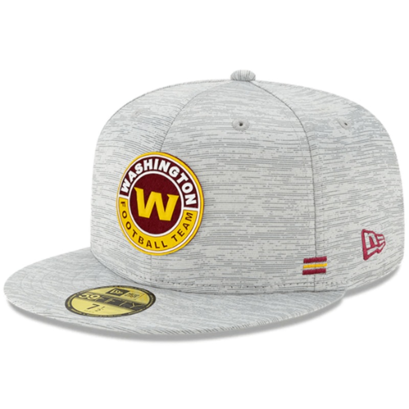 New Era Washington NFL Gray Fall Sideline 59FIFTY Fitted Hat