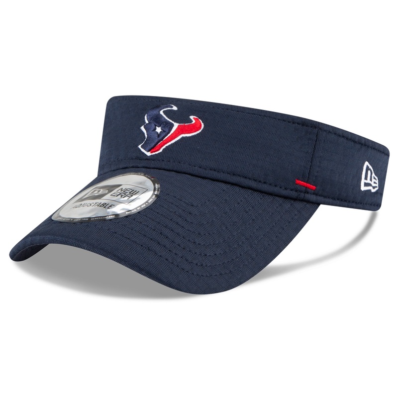 Houston Texans New Era NFL Visor Navy Crown/Visor Team Color Logo