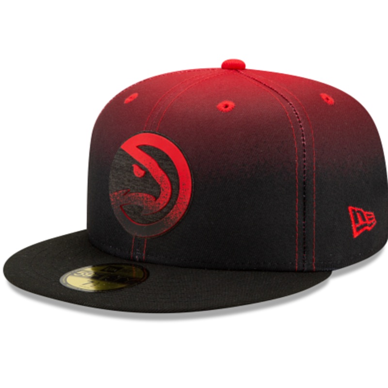 New Era Atlanta Hawks Back Half 59Fifty Fitted Hat